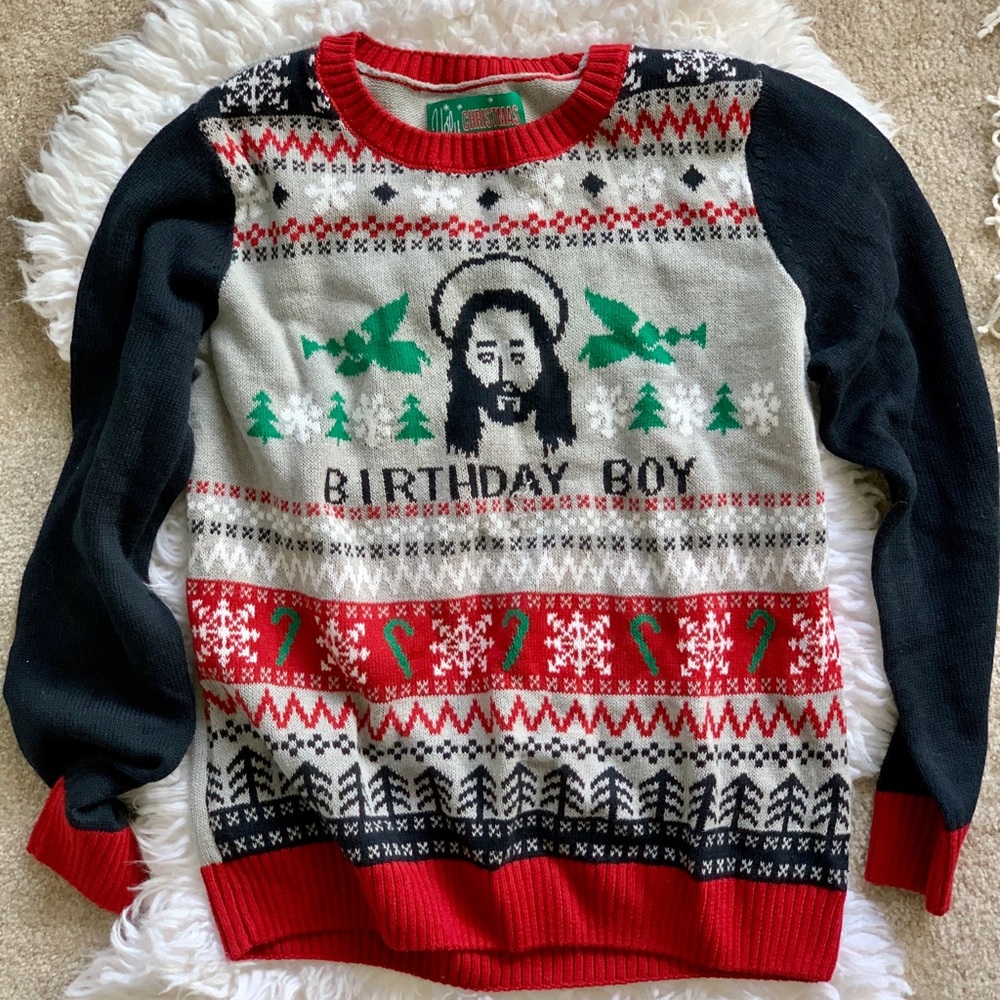 Birthday Boy - Ugly Christmas 🎄 Sweater